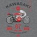 Kawasaki A7R Motorcycle Journey Into Speed T-Shirt-large Graphite Heather