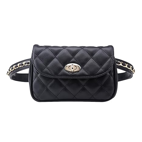 Buddy Fanny Pack Fashion Embroider Lattice Waist Bag Sport Beach Bum Bag Leisure Chest Pack Purse Large