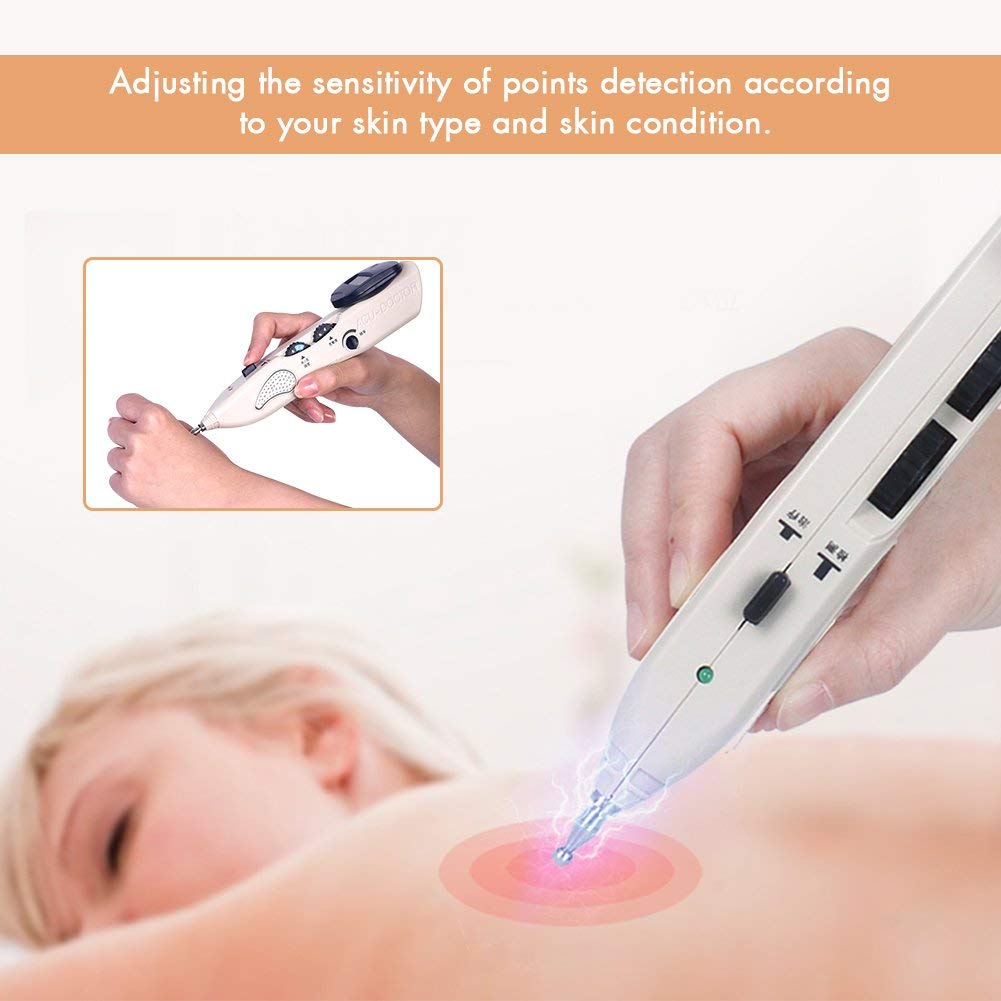 Cyfrowe elektroniczne urządzenie do akupunktury z 3 głowicami ...