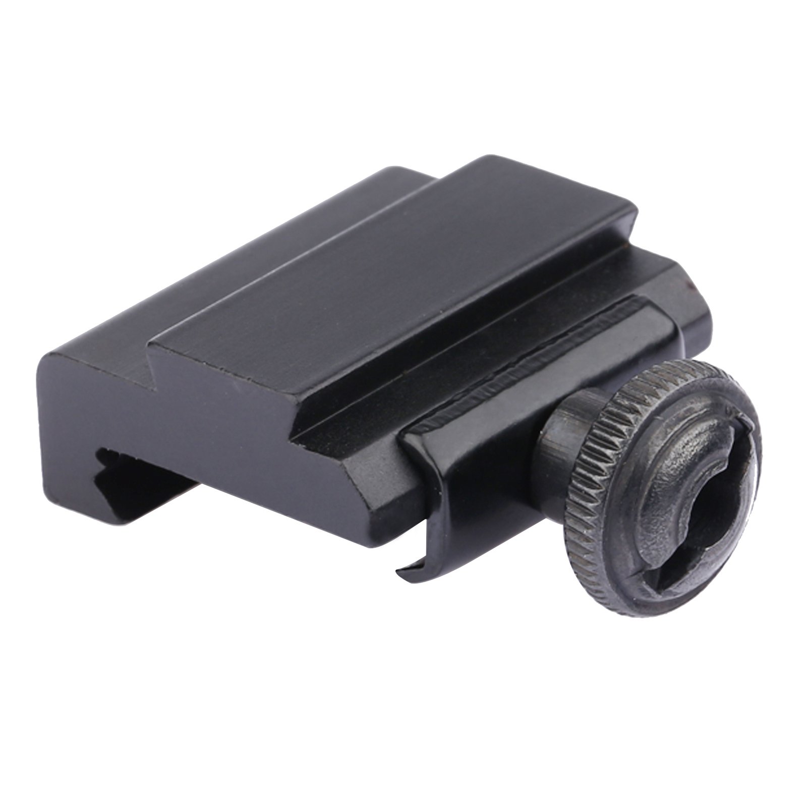 Dophee 1 Pair Picatinny to Dovetail Adapter 20mm to 10mm Scope Rail Mount Base