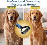 Fur Magic Dematting Comb for Dog & Cat – Dual Sided Deshedding Tool view 3