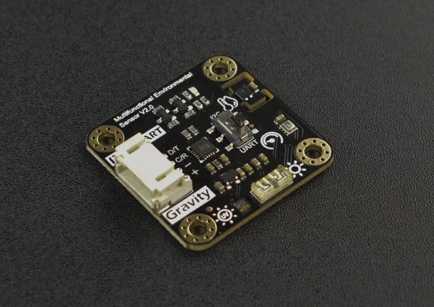 MicroMaker Gravità: temperatura ad alta velocità, umidità, pressione, luce ambientale e sensore UV – I2C/UART – SKU SEN0501