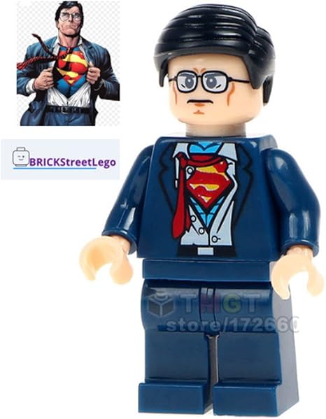 Amazon クラークケントturning Into Supermanカスタムミニフィギュア互換w Lego 赤ちゃん 幼児のおもちゃ おもちゃ