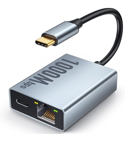 Amazon.com: Oassuose USB C to RJ45 Ethernet Adapter for