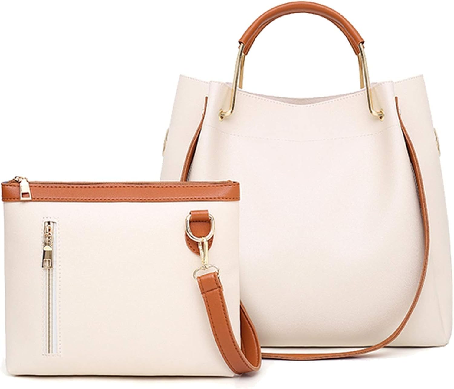 designer beige handbags