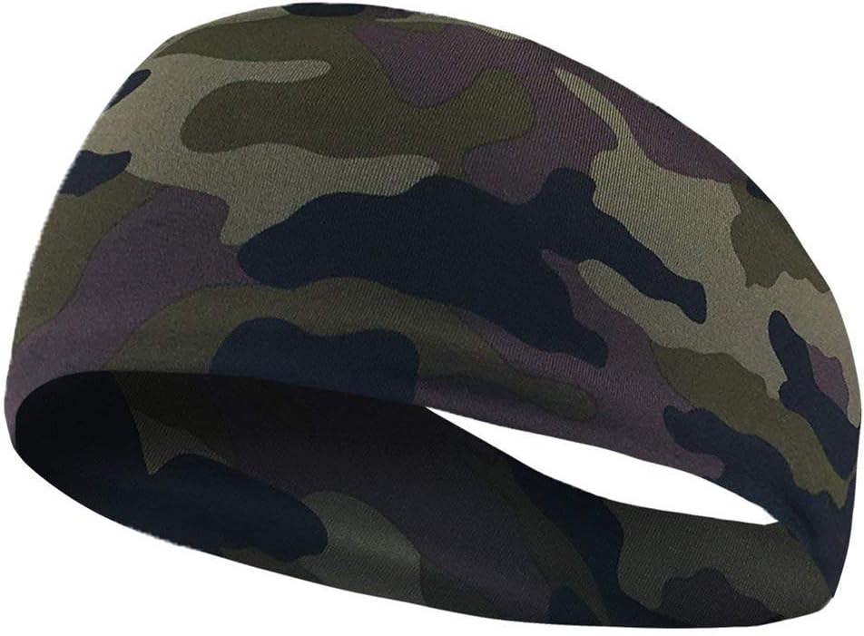 SKUDGEAR Yoga Sport Sweat Absorbent Headband for Men