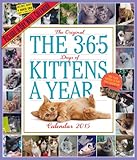 365 Kittens-a-Year 2015 Wall Calendar by 