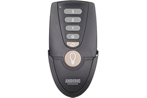 Anderic UC7222T434 Compatible with Home Decorators Collection Altura 68" Ceiling Fan TR171B Remote Control with Reverse Key for MR77A Receiver - UC7222T434, CHQ7222T434, RR7222T434