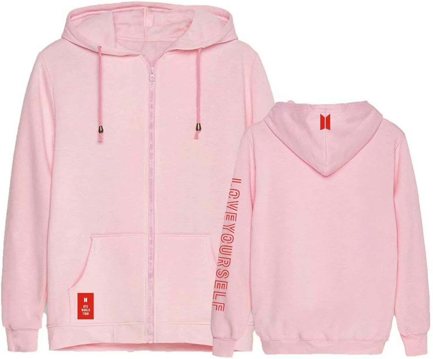 bts zipper jacket