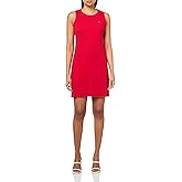 Tommy Hilfiger Womens Sleeveless Rib Knit Chatham Tank Dress