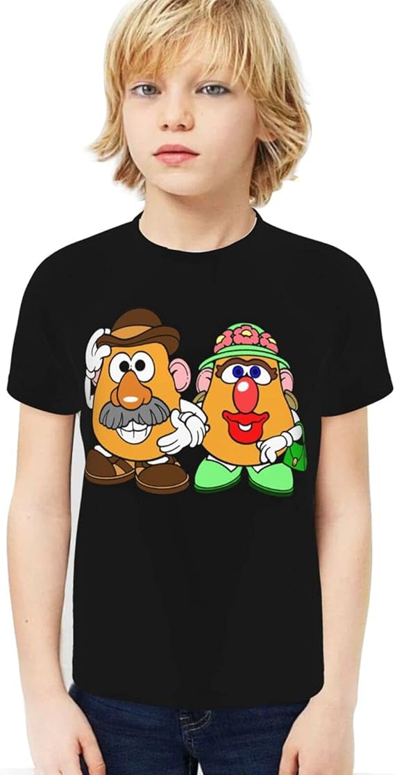 Amazon Co Jp おしゃれ Tシャツ ミスターポテトヘッド 3 3dプリント 男の子 T Shirt キッズ 半袖 子供服 通気性が良く 肌に優しく 服 ファッション小物