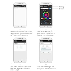 BTF-LIGHTING Wireless Bluetooth Controller SP105E