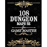 108 Dungeon Maps 5e for Game Master : DnD Maps Grid for Tabletop Fantasy TTRPG Role-Playing RPG Games: DnD RPG Maps for Game Master