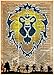 World of warcraft ALLIANCE art print, the Alliance symbol on dictionary page