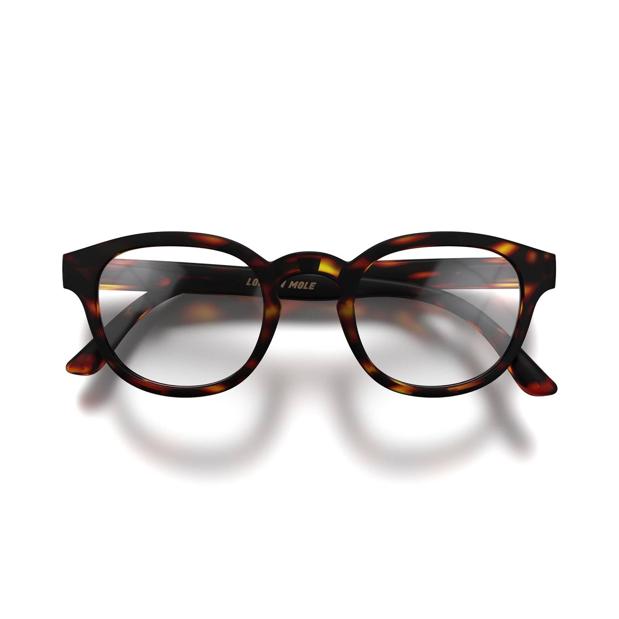 LONDON MOLE® Monalux reading glasses | Cool classic iconic readers | Men’s Women’s Unisex | Spring hinges
