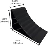 HowseHold Wheel Chocks With Handles Set of 2 3.5cm x 10cm x 15cm Tyre Saver view 2