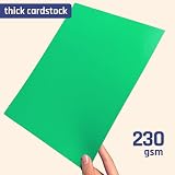TownStix 30 Sheets A4 White Cardstock 230gsm Thick Card 30 Pack view 5