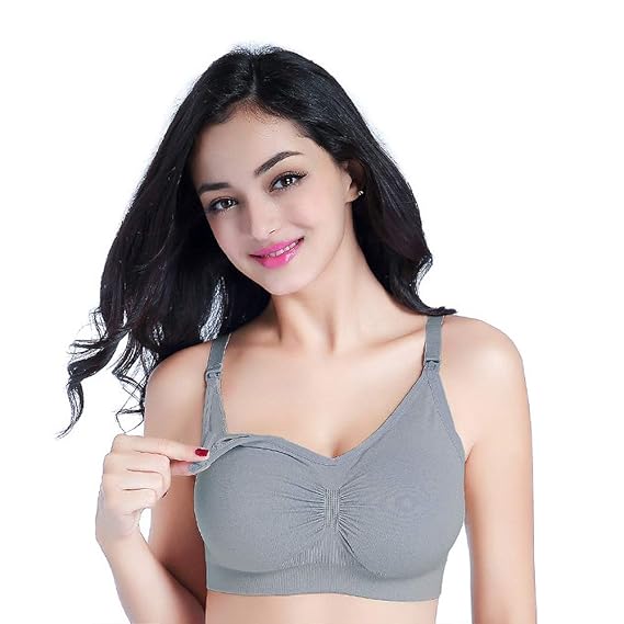Motherly Padded Breastfeeding Maternity Nursing Bras for Women Crease Style