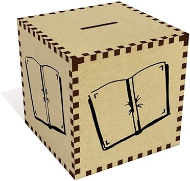 Grande Libro Abierto Caja de Dinero / Hucha (MB00063098): Amazon.es: Juguetes y juegos