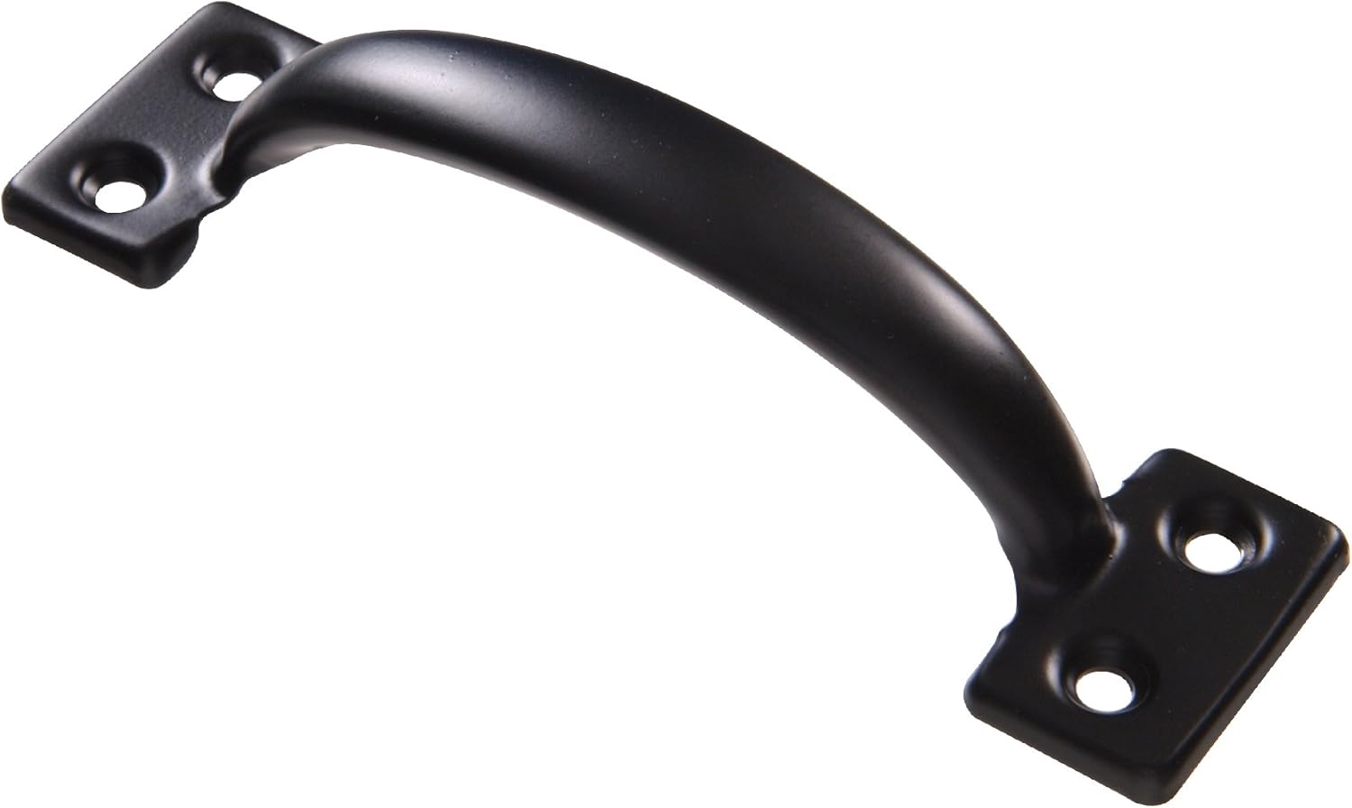 Hillman Hardware Essentials 851566 Utility Door Pull Black Plated 61/2