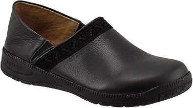 black rubber slip on clogs