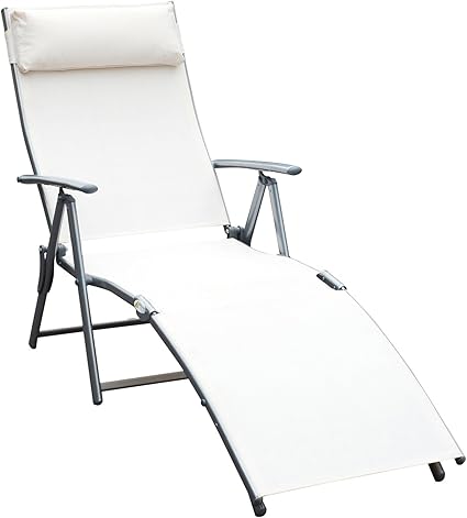 silla reclinable plegable para piscina
