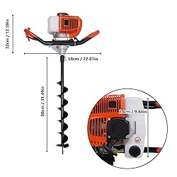 NOLANTISI 63CC 2 Stroke Gas Powered Post Hole