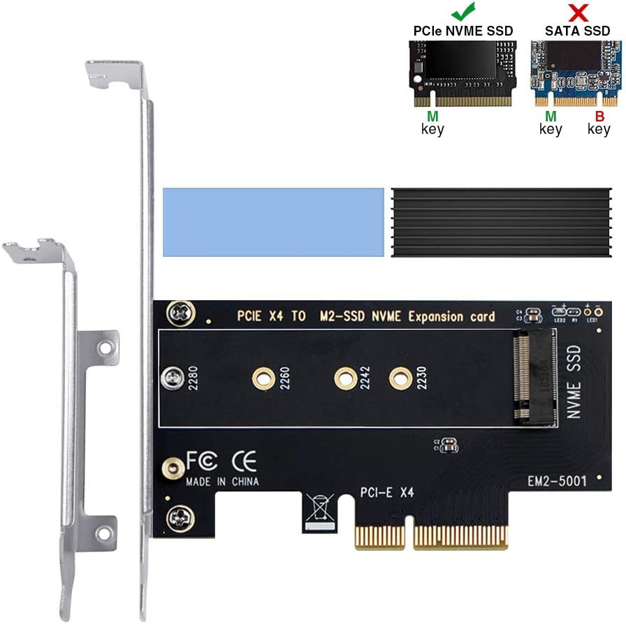 6amLifestyle M2 Adapter M2 PCIe x4 02M