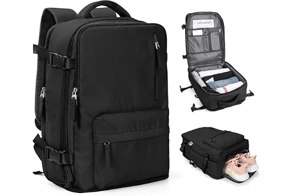 Cabin Bags for Travel, Underseat Carry-ons Bag for Women, Hand Luggage Bag Men Travel Backpack Cabin Size Fit 14 inch Laptop