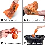 Bags On Board Dog Poo Bags 140 Rainbow Strong Leak-Proof 22.8x35.5cm view 6