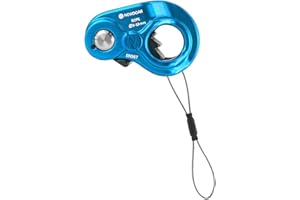 NewDoar Rope Ascender Lightweight Rope Clamp Ascender Riser Adjuster Fits 8-13mm Rope Self-Locking Grip for Rock Climbing,Hunting,Protection Rescue,Rappelling,Arborist,Gear Equipment