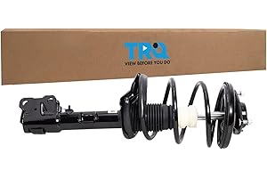 TRQ Front Left Complete Strut & Coil Spring Assembly Drivers Side Compatible with 2011-2019 Mitsubishi Outlander Sport