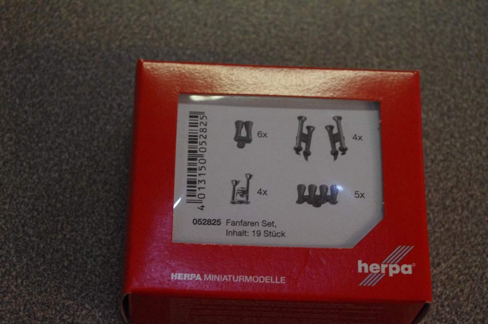 herpa 052825 - Fanfare set, 19 pcs.