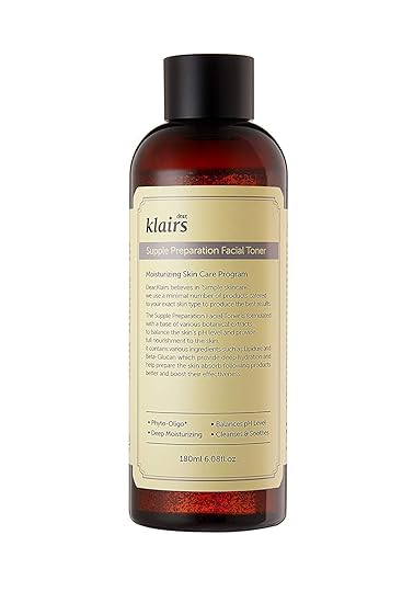 clearing toner and moisturizer