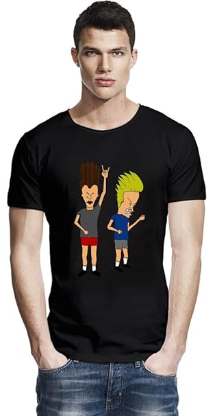 Beavis And Butthead Rock Raw Edge T-shirt