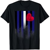 Leather Pride Flag Mens Tee T-Shirt