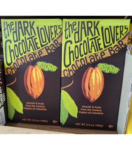 Amazon.com : Trader Joe 85% CACAO Dark Chocolate Lovers 3.5oz 100g Amazon.com : Trader Joe 85% CACAO Dark Chocolate Lovers 3.5oz 100g