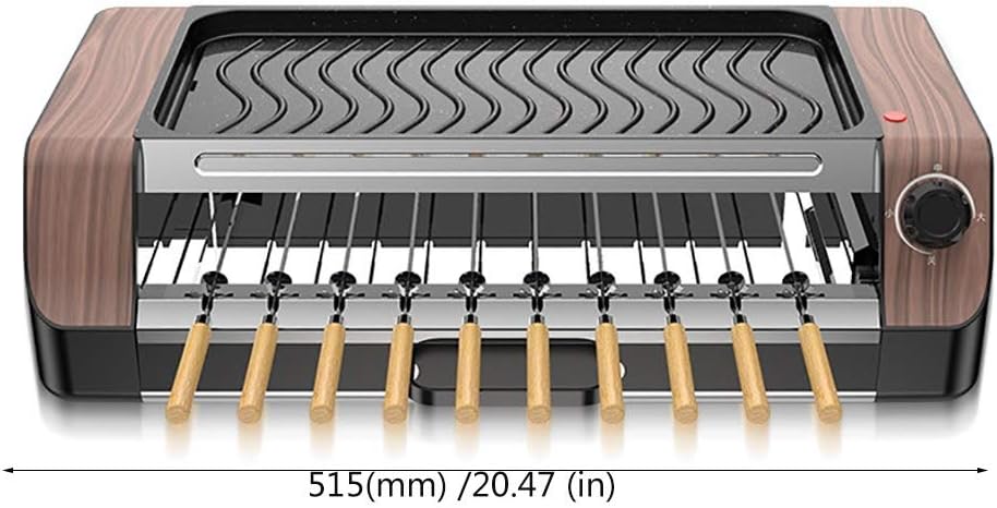 review Nologo W-XS1 Electric Grill,1800W High-Power Electric Grill,High Firepower,Can Be Fried and Roasted A Variety of Delicious,Suitable for Home Kitchen and Outdoor Barbecue,Convenient