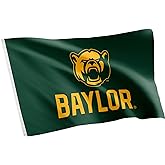 Desert Cactus Baylor University BU Flag - 3 x 5 Feet Bears Banner, Indoor/Outdoor Durable Fabric, 100% Polyester Design (Style 2)