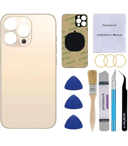 thumbnail image 2 of Big Hole Back Glass For IPhone 17 17 Plus 17 Pro 17 Pro Max 16 With Rear Logo Gl 2 of 11