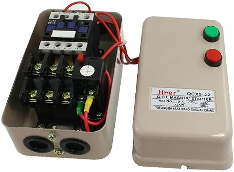 X Dree Ac 220v 3 2 5a 3hp 2 2kw 3 Phase Magnetic Starter Motor Control Contactor 6489c477 A222 11e9 8d7c 4cedfbbbda4e Amazon Com