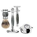 Grandslam Luxury Shaving Gift Set Safety Razor+20