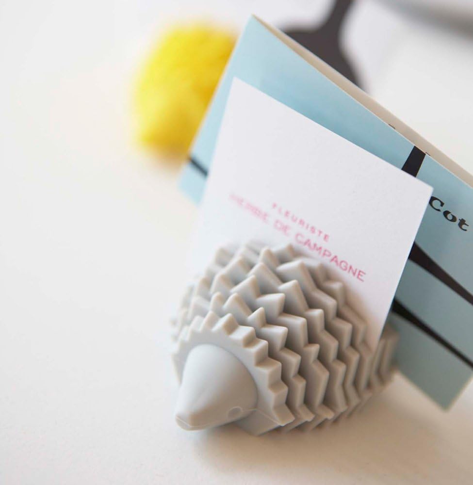 YAMAZAKI home 7407 Silicone Animal Card-Holder – Paper Organizer for Desk or Office, Brown: Home & Kitchen