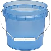 Leaktite 1 Gallon Translucent Pail - Blue