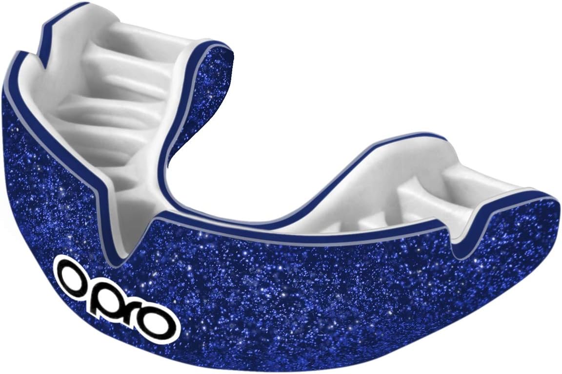 OPRO Power-Fit Mouthguard, Adults and Junior Sports Mouth Guard with Case for Boxing, Basketball, Lacrosse, Football, MMA, Martial Arts, Hockey and All Contact Sports