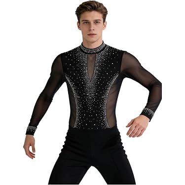 best dress shirts for dancing at weddings Men Sequin Shirts Tops Bowknot Shiny Chorus Dance Formal Wedding Party  Costume