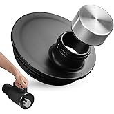 Xxerciz Leak Proof Lid for Stanley 40 oz Tumbler Quencher, Spill Proof Replacement Lid for Stanley Cup Accessories ProTour 40oz, Reusable Tumbler Lid Cover with Wide Mouth for Travel, Black