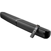 MZEIBO Sound Bar, 90W Soundbar for Smart TV, Bluetooth/ARC/Optical/AUX Connect, Detachable Design with Deep Bass for TV/PC/Gaming/Projector - 2-in-1 Home Theater Audio
