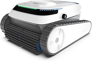 BOTLUXE Pool Vacuum for Inground Pools, 45,000Pa Power, Smart Navigation, Cordless Robotic Pool Cleaner for Pool Floor, Wall & Waterline, 120min Runtime, Suitable for Inground and Above Ground Pools