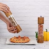 Haomacro Premium Acrylic Salt and Pepper Grinder Set with Adjustable Ceramic view 6